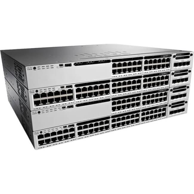Cisco Catalyst 3850-24T-E Managed 24 Port L3 Switch WS-C3850-24T-E main image