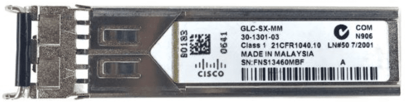 Cisco GE SFP LC Connector SX Transceiver B GLC-SX-MM main image
