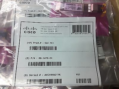 Cisco Genuine GLC-TE= 1000BASE-T SFP Copper RJ45