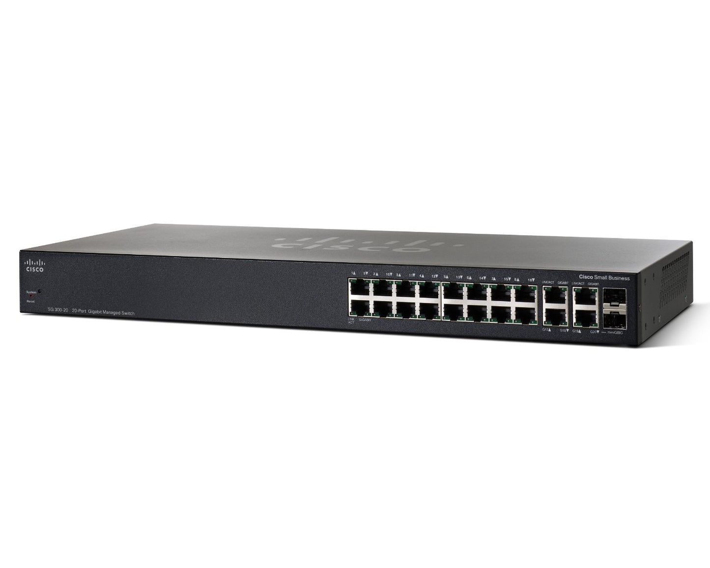 Cisco SG300-20 18-Port GIGE Switch SRW2016-K9 main image