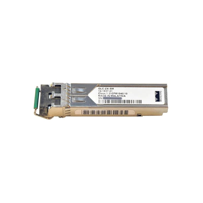 Cisco GLC-ZX-SM 1000Base-ZX 1550nm Single-Mode SFP (mini-GBIC) Transceiver