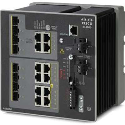 Cisco Industrial Ethernet 4000 Series Switch IE-4000-4GS8GP4G-E main image