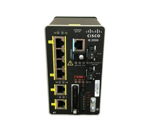 Cisco Industrial Ethernet 2000 Series 4 Ports Managed Switch IE-2000-4TS-B main image