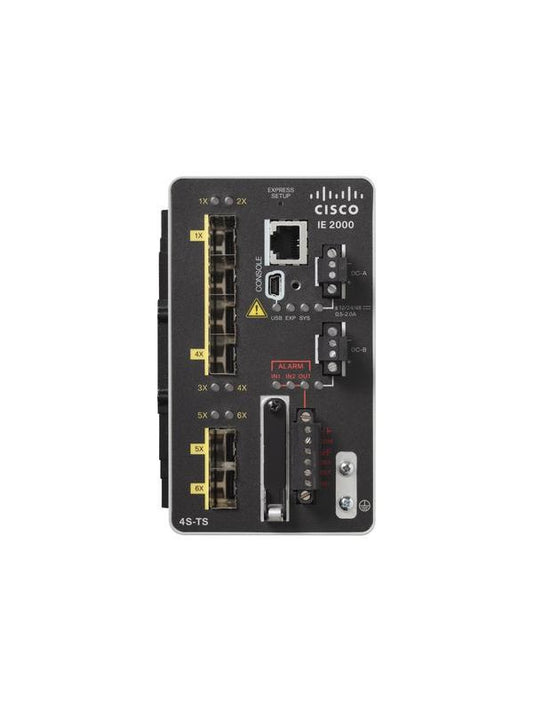 Cisco Industrial Ethernet 2000 Series 6 Ports Managed Switch IE-2000-4S-TS-G-L main image