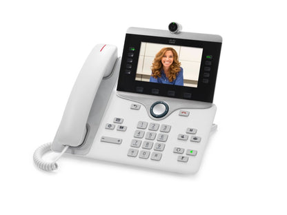 Cisco IP Phone 8865 - VoIP Phone with Digital Camera - White CP-8865-W-K9= main image