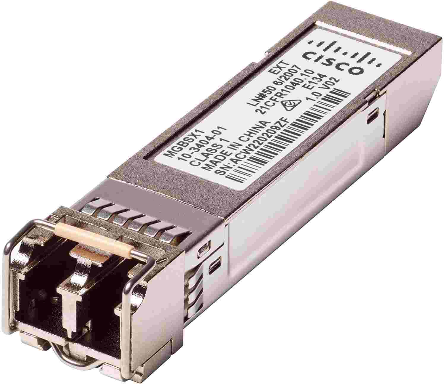 Cisco Gigabit Ethernet SX Mini-GBIC SFP Transceiver MGBSX1 main image
