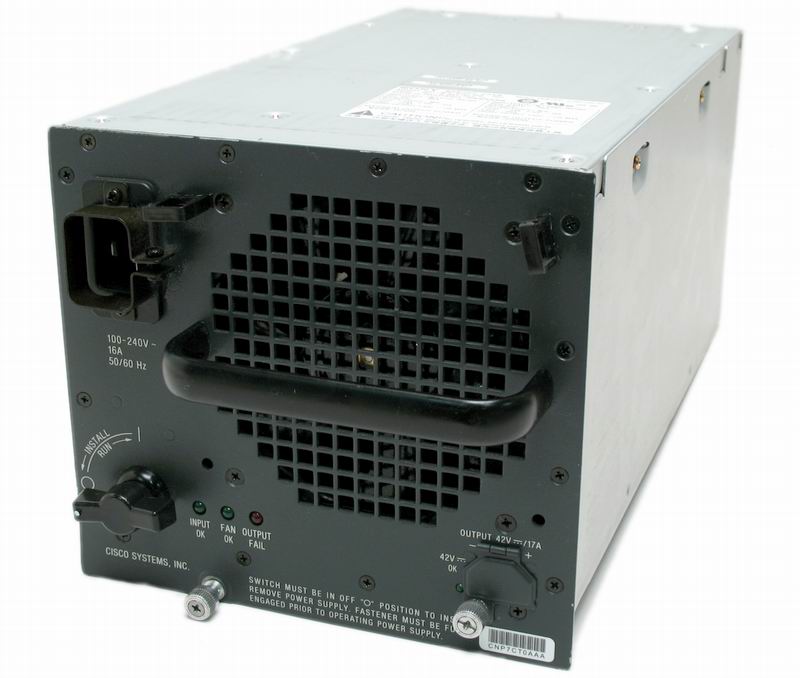 Cisco 3000 Watt Hot Plug Redundant Power Supply WS-CAC-3000W= main image