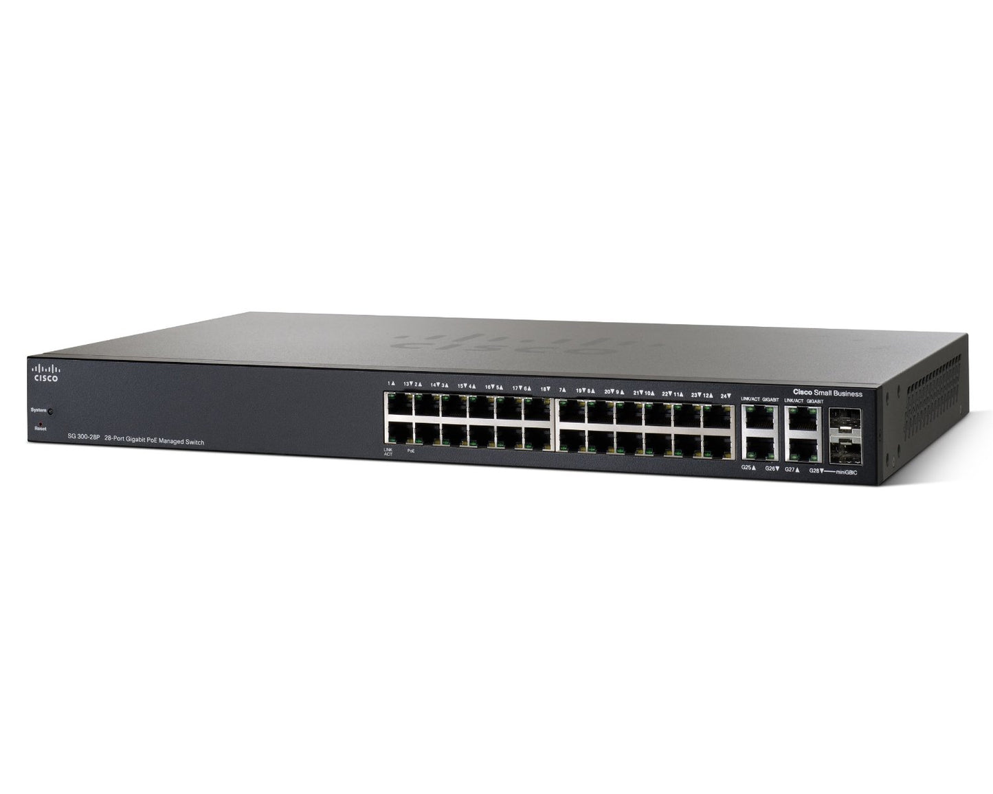 Cisco Small Business SG300-28P 28 Port L3 Managed Switch SRW2024P-K9 main image
