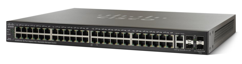 Cisco SG500 52-Port Gigabit Stackable Managed Switch SG500-52-K9 main image