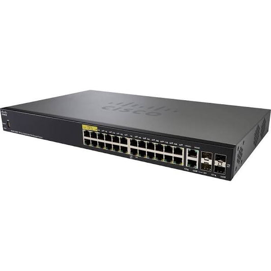 Cisco Small Business SG350-28MP Managed L3 Switch SG350-28MP-K9 main image