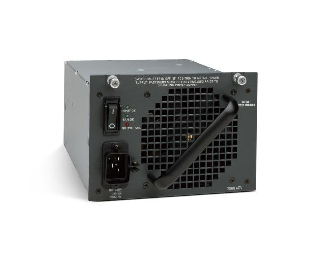 Cisco 4500 Series 2800W AC Power Supply PWR-C45-2800ACV= main image