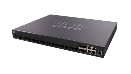 Cisco SX350X-24F Managed Switch 20 10-Gigabit SFP+ Ports SX350X-24F-K9-NA main image