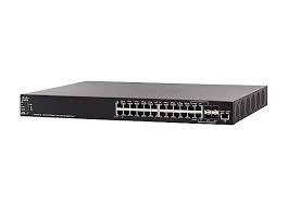 Cisco SX550X-24 24-Port 10GBASE-T Stackable Switch REFURB SX550X-24-K9 main image