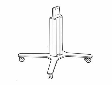 Cisco TelePresence MX300 Gen 2 Wheel Base REFURB CTS-MX300-WBK-RF main image