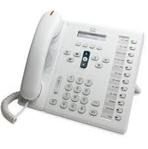 Cisco Unified 6961 VoIP Phone White CP-6961-WL-K9 main image