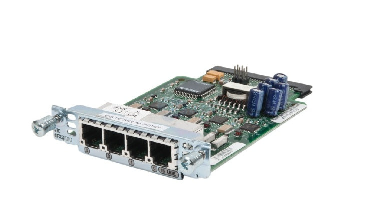 Cisco VIC-4FXS/DID 4-Port Analog VIC WIC Card VIC-4FXS-DID= main image
