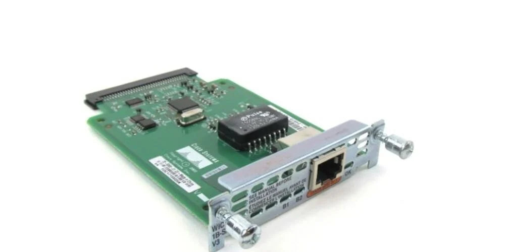 Cisco WIC-1B-S/T-V3 ISDN BRI WAN Interface Card