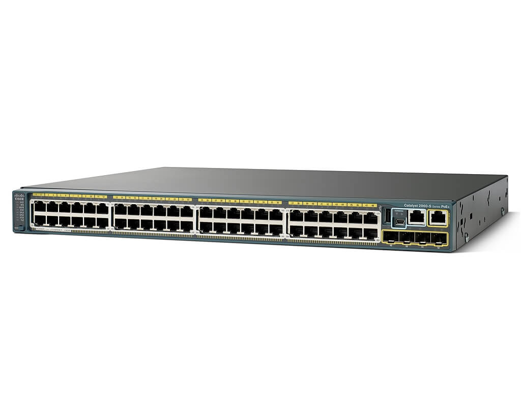 Cisco Catalyst 2960S-48FPS-L Managed 48 PoE Port Switch WS-C2960S-48FPS-L main image