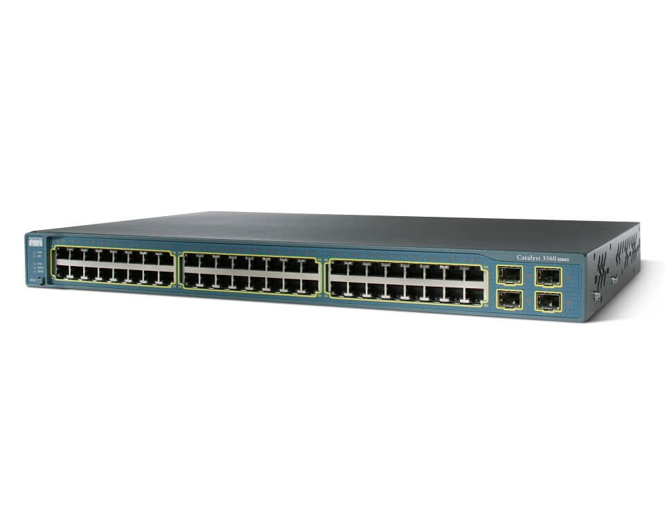 Cisco Catalyst 3560-48TS EMI 48 Port Switch WS-C3560-48TS-E main image