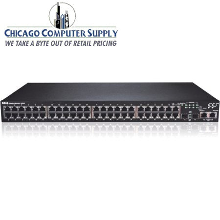 Dell PowerConnect 3548P Managed Switch 48 PoE Ethernet Ports REFURB 469-3418 main image