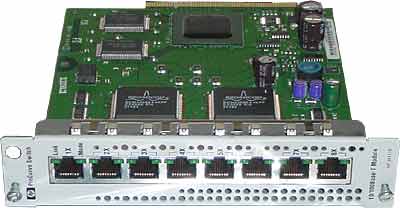 Hewlett-Packard 100Mbps 8 Port Procurve Switch 10/100 module J4111A main image