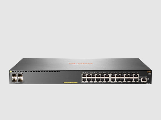 HPE Aruba 2930F 24G PoE+ 4SFP 24-Ports Rack-Mountable Switch JL261A#ABA main image