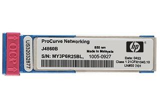 HPE SFP (mini-GBIC) LC Transceiver Module J4860C main image