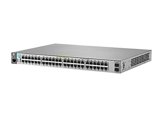 HP Aruba 2530-48G-PoE+-2SFP+ Managed Switch J9853A main image