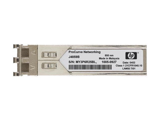 HP ProCurve Gigabit-LX-LC Mini-GBIC Transceiver J4859B main image