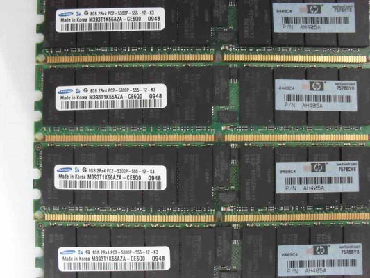 HPE RX36/6600 32GB 4X8GB-PC2-4200R Memory Kit AH405A main image