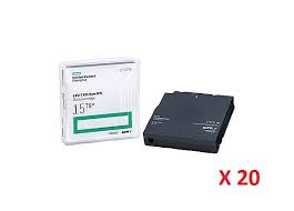 HPE 15TB LTO-7 Ultrium RW 20-Pack Data Cartridges C7977AA main image