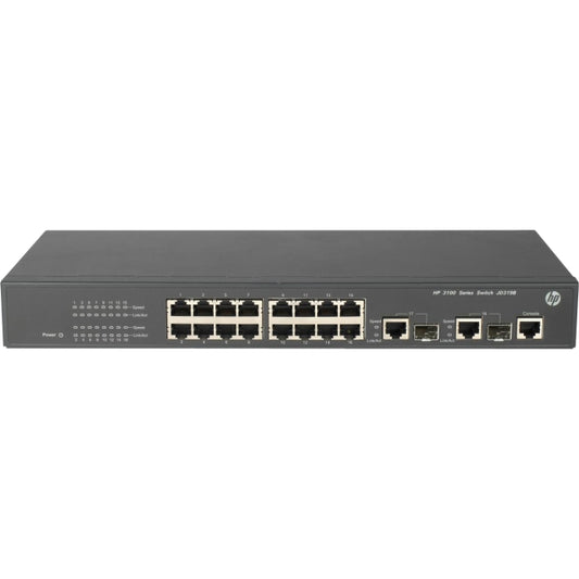 HPE 3100-16 V2 EI 16-Ports Switch Rack Mountable JD319B#ABA main image