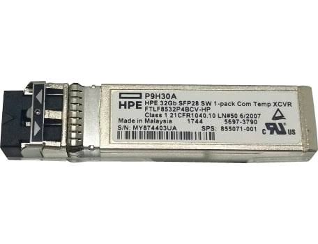 HPE 32GB SFP28 Short Wave Commercial Temperature Transceiver P9H30A main image