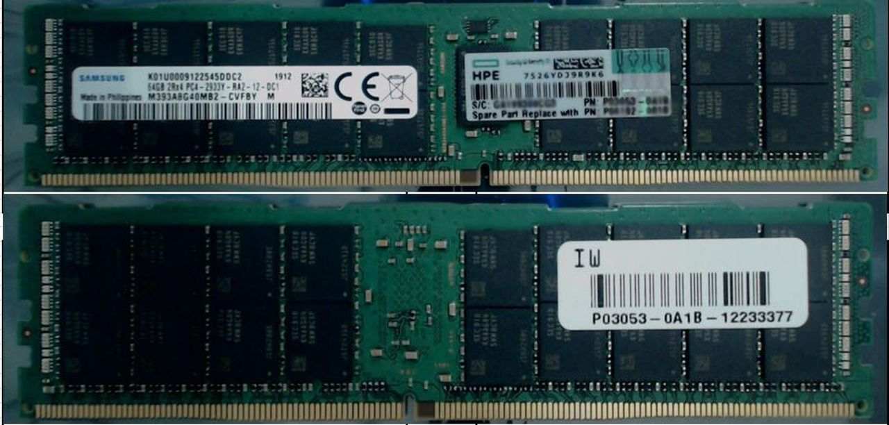 HPE 64GB Dual Rank x4 DDR4-2933 Registered Smart Memory Kit P00930-B21 main image