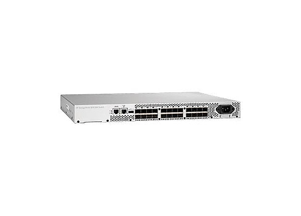 HPE 8/8 Full Fabric Ports Enabled SAN Managed Switch AM867C main image