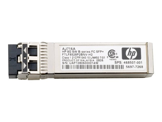 HPE 8Gb Long Wave B-series 10km Fibre Channel SFP + Transceiver AJ717A main image