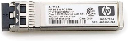 HPE 8G Fibre Channel SW SFP+ Transceiver AJ718A main image