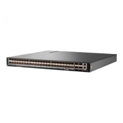 HPE Altoline 6921 48SFP+ 6QSFP+ x86 ONIE AC Front-to-Back 48 Ports Switch JL317A main image