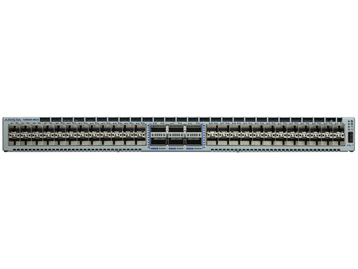 HPE Arista 7050X 48SFP+ 4QSFP+ CFG AC Rack-Mountable Switch JH583A main image