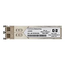 HPE Aruba 1G SFP LC LX 10km SMF Transceiver J4859D main image