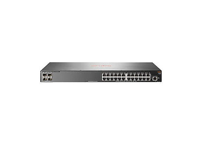 HPE Aruba 2930F 24G 4SFP+ 24 Ports Rack-Mountable Switch JL253A#ABA main image