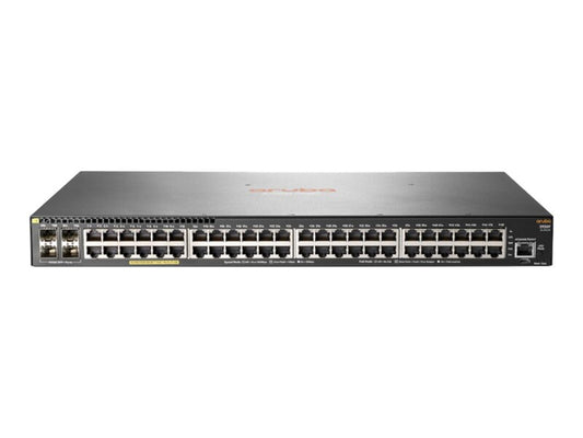 HPE Aruba 2930F 48G PoE+ 4SFP+ TAA 48 Ports Rack-Mountable Switch JL264A main image