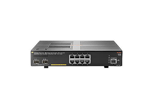 HPE Aruba 2930F 8G PoE+ 2SFP+ 8 Ports Switch JL258A#ABA main image