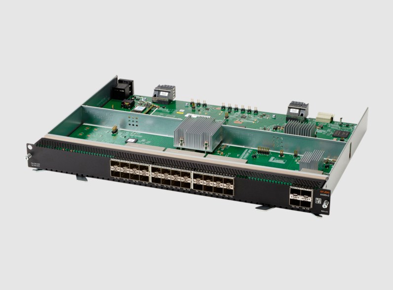 HPE Aruba 6400 24-Port SFP+ and 4-Port SFP56 v2 Module R0X43C main image