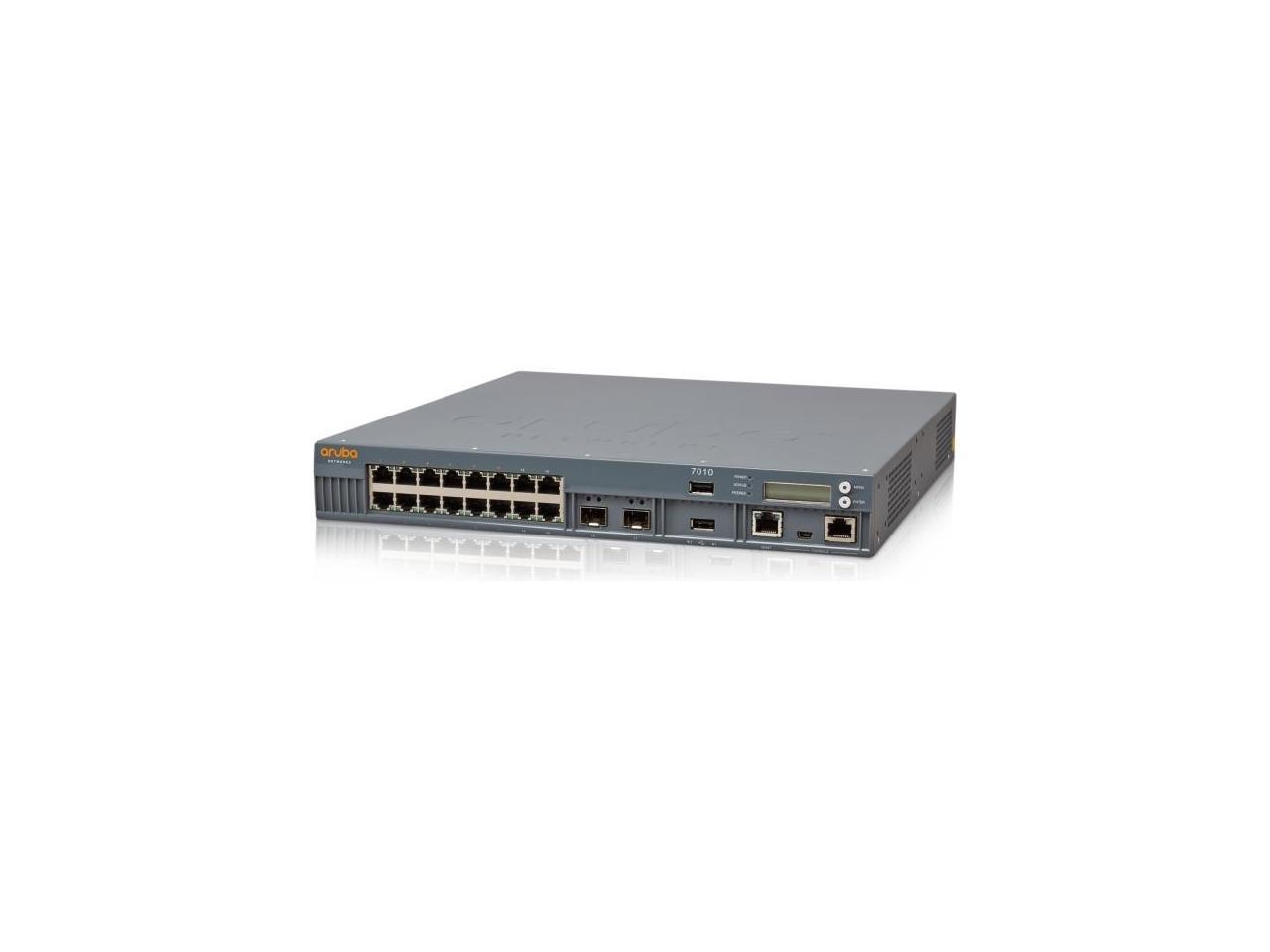 HPE Aruba 7010 16-Port PoE Ports Wireless LAN Controller (US) JW679A main image