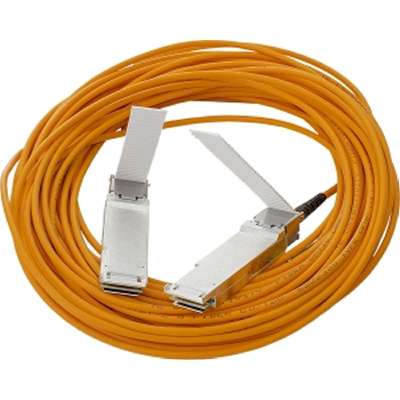 HPE BLC 40G QSFP+ QSFP+ 15M AOC Active Optical Network Cable 720211-B21 main image