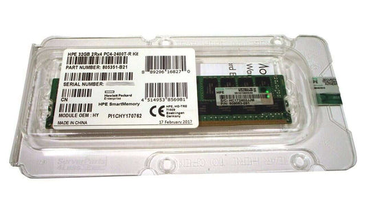 HPE DDR4 32GB DIMM 288-Pin Registered Memory Kit 805351-B21 main image