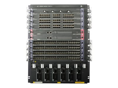 HPE FlexNetwork 10508 14U Managed Switch Chassis JG821A main image