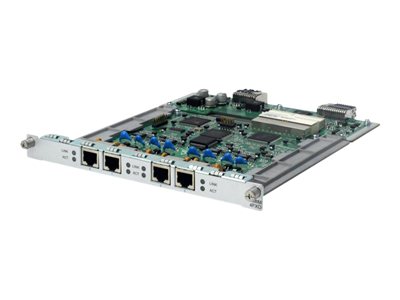 HPE FlexNetwork MSR 4-Port FXO HMIM Module JG447A main image