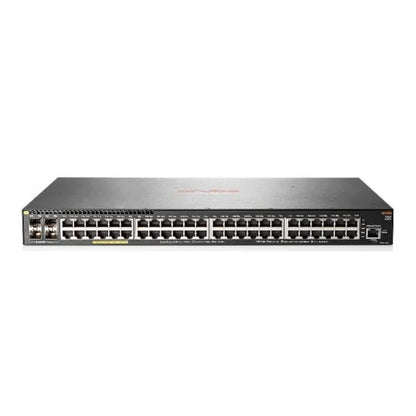 HPE Aruba 2930F 48G PoE+ 4SFP+ 48-Port Rack-Mountable Switch JL256A